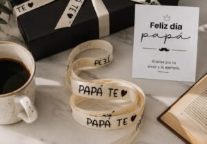CINTA ESTAMPADA DE ALGODON PAPA