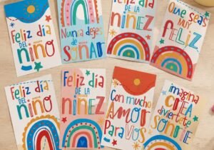 TARJETONES DIA DE LA NINEZ SURTIDOS